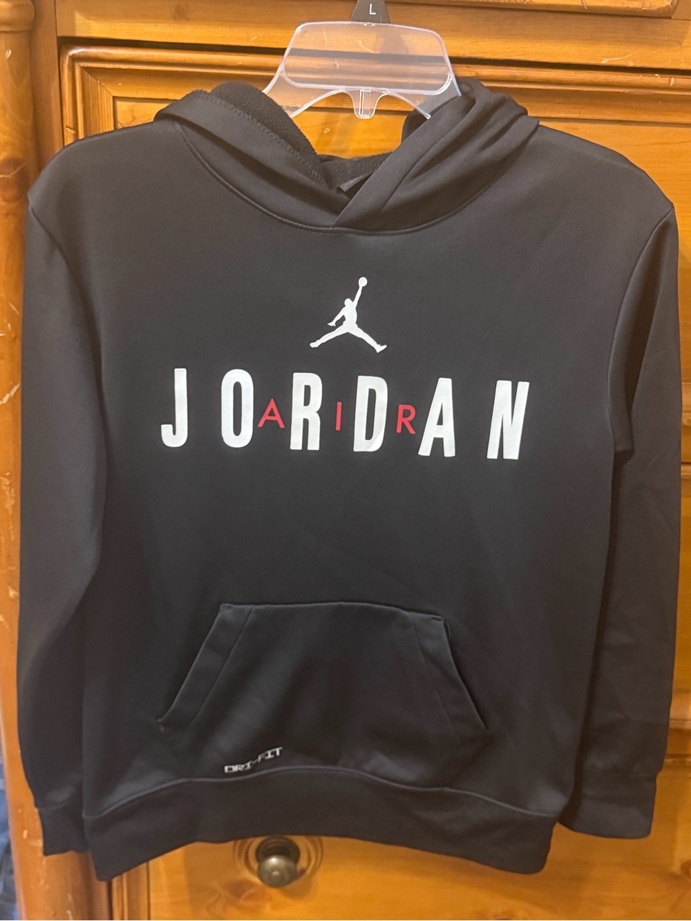 Jordan Youth Black Pullover Hoodie